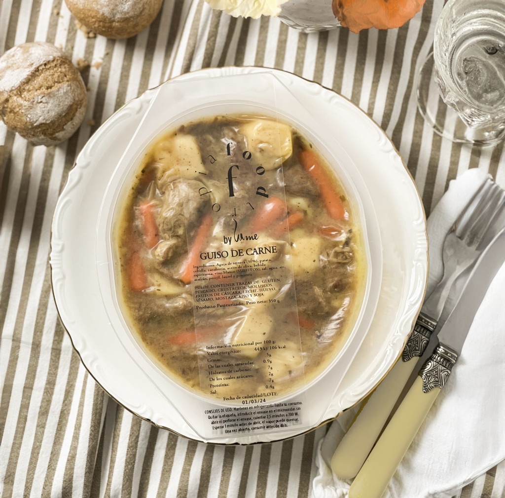 Guiso de ternera gallega B/350 g Foodtropia