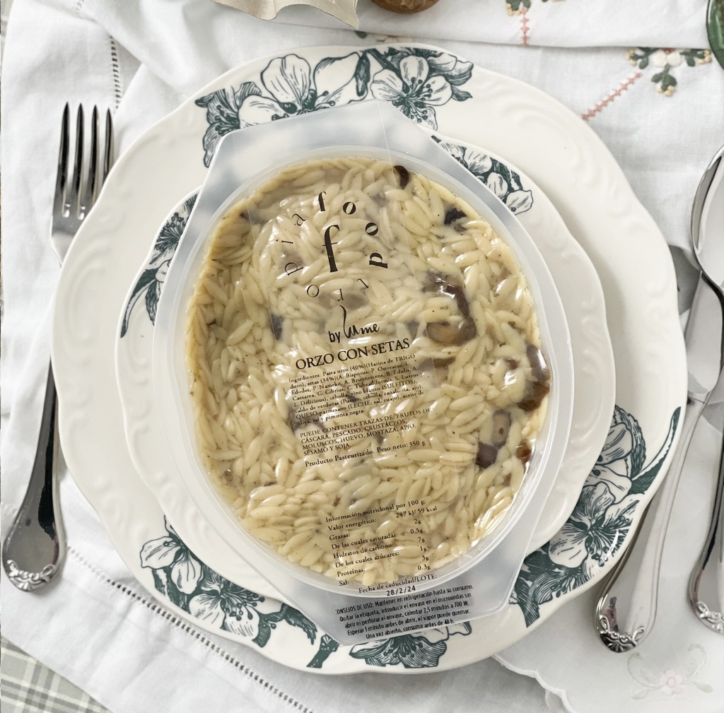 Orzo con setas B/350 g Foodtropia