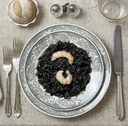 Arroz negro con calamares y gambones B/350 g Foodtropia