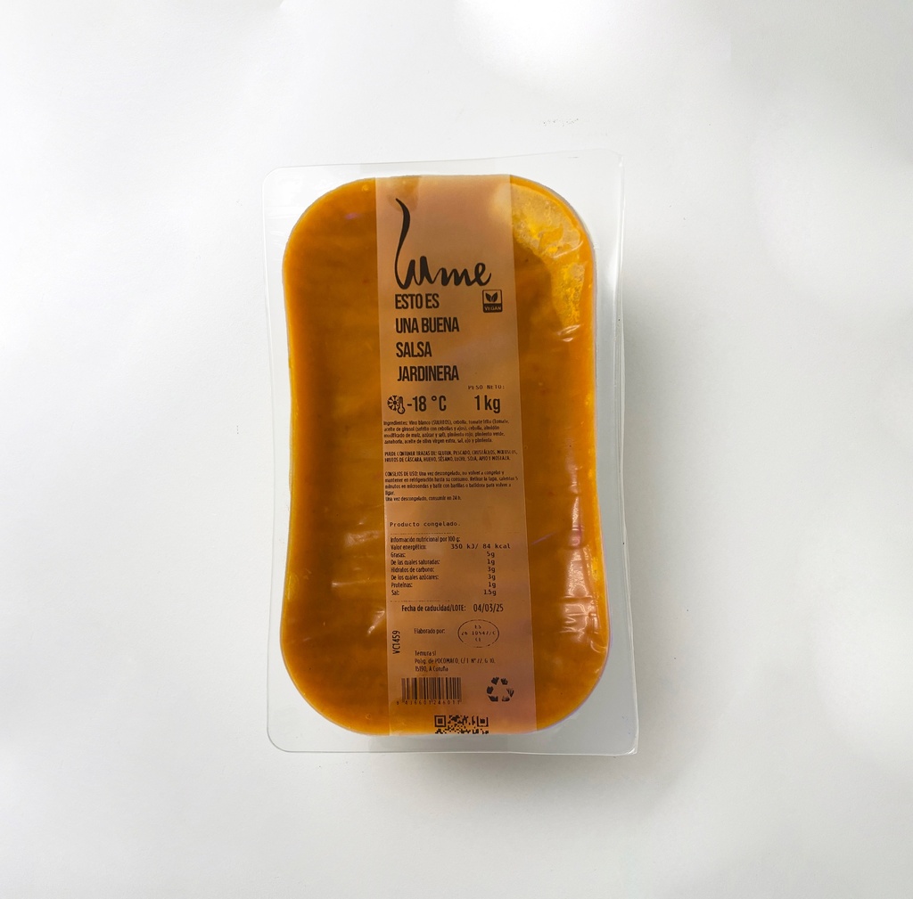 CONGELADO Salsa Jardinera congelado B/ 1 kg