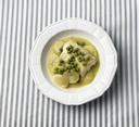 Merluza en salsa verde con patatas B/350 g