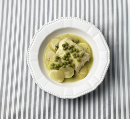 [TL1303] Merluza en salsa verde con patatas B/350 g
