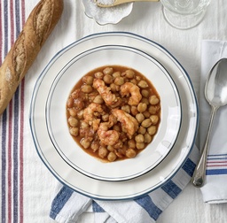[VC1356] CONGELADO Garbanzos con gambones B/350 g